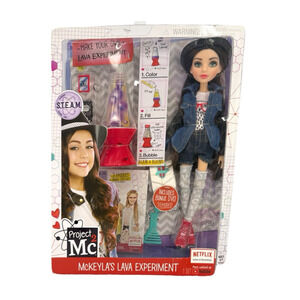 Project Mc2 Experiment Doll McKeyla's Lava Light- Netflix- NIB -Box Has Issues